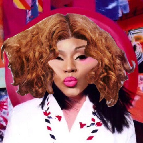 a mashup of three artists: SOPHIE, Björk, and Nicki Minaj